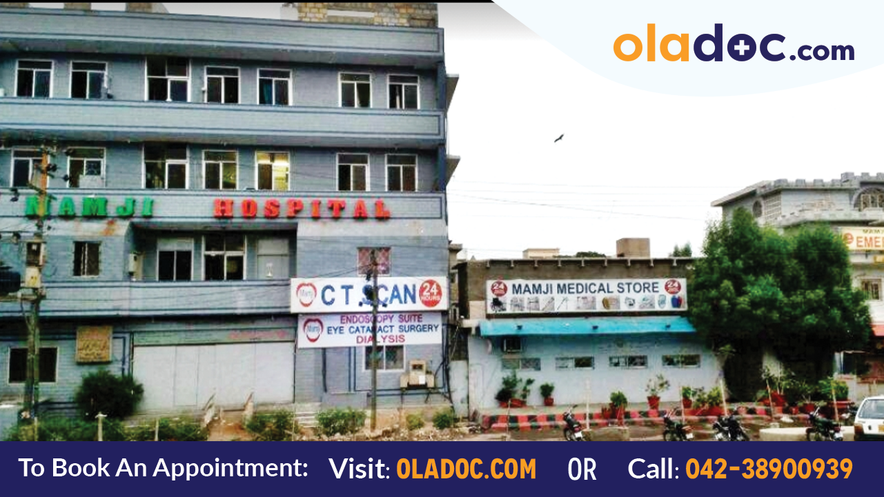 Building of Mamji Hospital Karachi